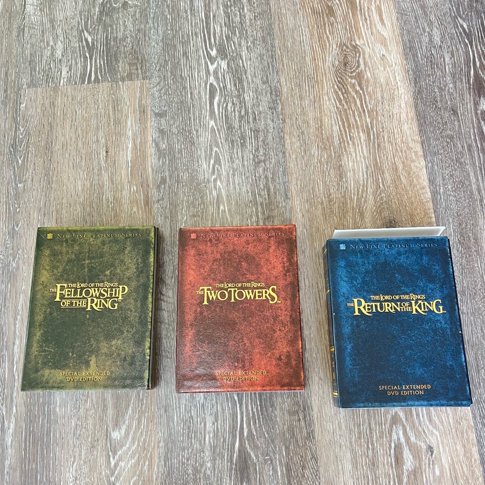 Lord of the Rings DVD set